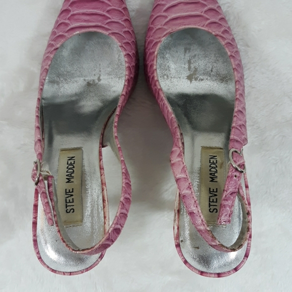 ⬇️$18 Steve Madden pink Tornadoe womens 6.5 B - Picture 8 of 8